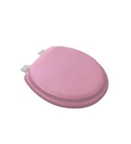 PEMBE YUMUŞAK KLOZET KAPAK BÜYÜK PUF 42x41 cm (5680)
