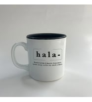 Hala Baskılı Siyah Multi Kupa