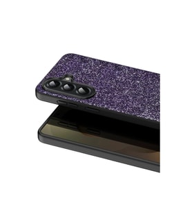 Onegif  Galaxy A17 5g Bright Simli Kapak - Derin Mor