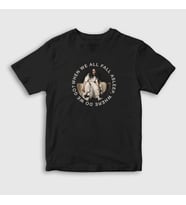 Presmono Unisex Çocuk Siyah Asleep V2 Billie Eilish T-Shirt 153531tt