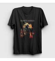 Presmono Unisex Siyah Indestructible Disturbed T-Shirt 381070tt