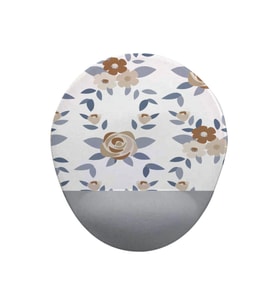 Çiçekler7 Oval Bilek Destekli Mouse Pad