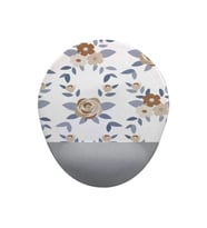 Çiçekler7 Oval Bilek Destekli Mouse Pad