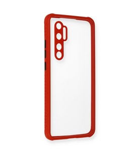 Mi 10 Lite Miami Şeffaf - Kırmızı