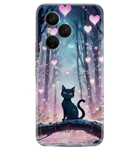 Honor 400 Pro Kılıf Boutique Baskılı Resimli Love Cats Tree Pcode -050