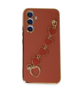 Galaxy A54 5G Kılıf Esila Silikon - Kırmızı