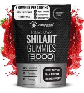 Wellness Pure Himalayan Shilajit Gummies 90 Gummy
