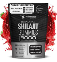 Wellness Pure Himalayan Shilajit Gummies 90 Gummy