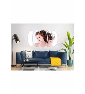 KADIN SAÇ MODELİ KUAFÖR MDF TABLO-1010