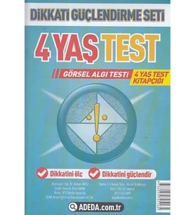 Dikkati Güçlendirme Seti 4 Yaş Test