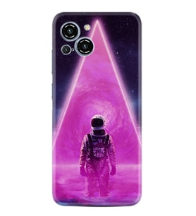 Reeder S23 Max Pro Kılıf Resimli Desenli Silikon Platinium Series Astro Purple2 1907