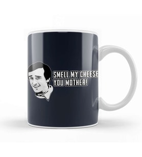 Alan Partridge Smell My Cheese Quote Kupa Bardak Porselen
