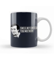 Alan Partridge Smell My Cheese Quote Kupa Bardak Porselen