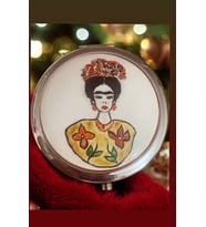 El Yapımı Frida Makyaj Aynası Fırınlı