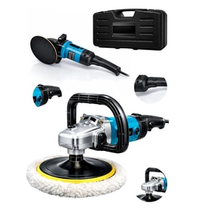 Bakır Sargı Devir Ayarlı Polisaj Makinesi 2000 Watt 180mm