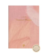 Keten Ciltli Süresiz Planlayıcı Pembe 17x24