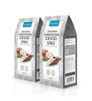 TheLifeCo Organik Hindistan Cevizi Unu 350 gr x 2 Adet