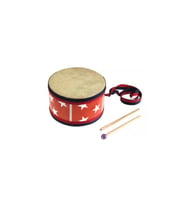 Çocuk Davulu Hayvan Derili 17cm +2 Tokmak