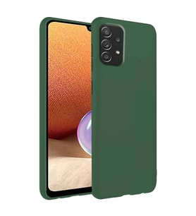 Samsung Galaxy A73 İnce Mat Silikon Kılıf Haki