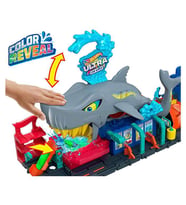 Hot Wheels Şehri Muhteşem Köpek Balığı Araba Yıkama Oyun Seti HTN8