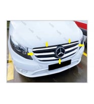 Mercedes Vito W447 Krom Ön Panjur 5 prç 2020 ve üzeri GENİŞ MODEL P.Çelik