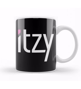 itzy Blue Kupa Bardak Porselen