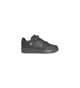 Kidessa 1608 Anatomik Tabanlı Unisex Çocuk ve Genç Sneakers Ayakkabı (Siyah)