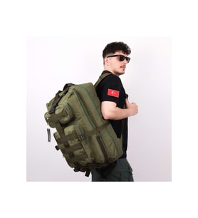 65 lt Haki Outdoor Sırt Çantası