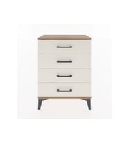 Arges Komodin 4 Çekmeceli 60x30x80 Çam-Aytaşı
