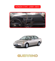 HONDA CIVIC 2000-2003TORPİDO KORUMA HALISI KIRMIZI KENAR
