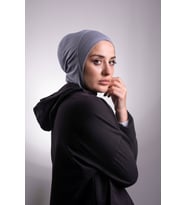 Füme Pratik Hazır Geçmeli Bone Viskon Kumaş Hijab Spor 2106_25