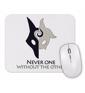 Never One Without The Other Mouse Pad