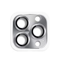 Newface Apple iPhone 16 Pro Max Pers Alüminyum Kamera Lens - Gri
