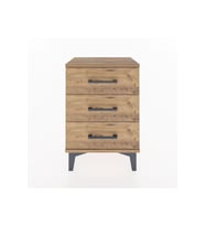 Arges Komodin 3 Çekmeceli 44x30x64 Çam-Çam