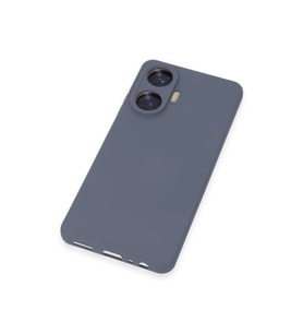 Realme C55 Kılıf Nano İçi Kadife  - Gri