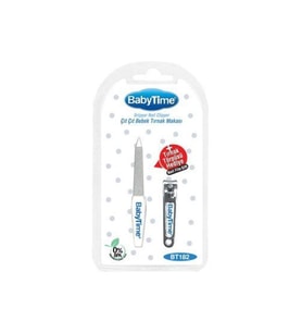 Baby Time Çıt Çıt Bebek Tırnak Makası + Törpü