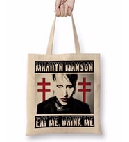 Marilyn Manson Bez Çanta Uzun Saplı