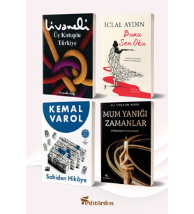 Üç Kutuplu Türkiye (Yazar: Zülfü Livaneli) - Bunu Sen Oku (Yazar: İclal Aydın) - Sahiden Hikaye (Yazar: Kemal Varol) - Mum Yanığı Zamanlar (Yazar: Ali Coşkun Hirik)