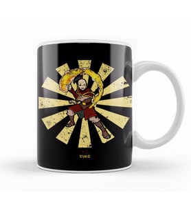 Zuko Retro Japanese Avatar The Last Airbender Kupa Bardak Porselen