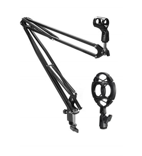 Lastvoice NB40HY Set Stüdyo Mikrofon İçin Stand ve Shock Mount (50x50 Büyük Boy)