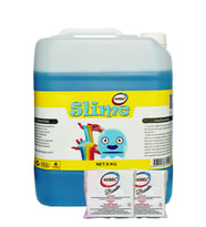 Akbel şaka hamuru slime mavi 5 kg + 200 gr boraks