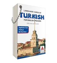 Delta Kültür İngilizler İçin Türkçe Dil Kartları
