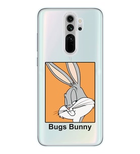 Xiaomi Redmi Note 8 PRO Uyumlu Bugs Bunny Tasarımlı Şeffaf Telefon Kılıfı