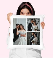 3 Fotoğraflı Kişiye Özel Yastık