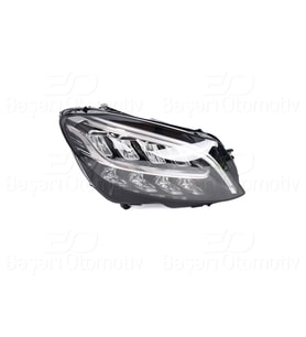 Mercedes-Benz W205 2019-2021 Far Komple Statik LED Sağ (Orijinal)