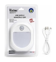 Hareket Sensörlü USB Şarjlı LED Lamba WT-739