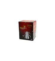 PRAMİT MİNİ BOY ÇELİK ÇAYDANLIK SETİ - TAKIMI RENKLİ BAKALİT KULP ÜST DEMLİK: 0.9LT - ALT SULUK: 1.5LT KENDİNDEN SÜZGEÇLİ (5343)