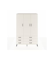 Hyperion Gardrop 5 Raflı 6 Çekmeceli Tek Askılı 132x44x195 Aytaşı-Aytaşı