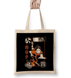Haikyuu Yu Nishinoya Bez Çanta Uzun Saplı