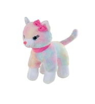 62555 30 cm Pembe Tokalı Kedi